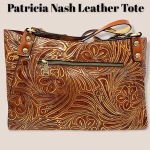 Patricia Nash Leather Tote
